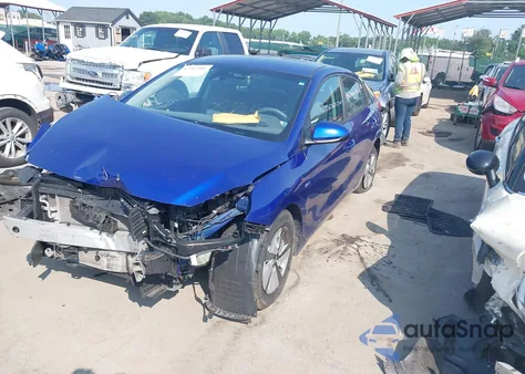 2020 Hyundai Ioniq Hybrid Blue из США, поврежденный, VIN KMHC65LC0LU226336